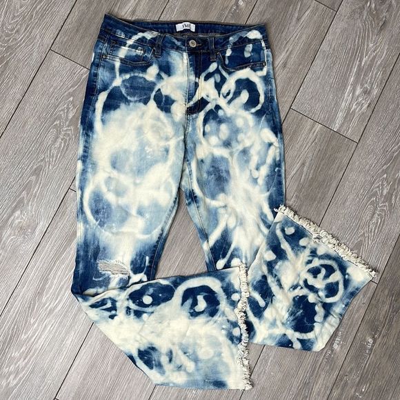 YMI Bleach Washed Denim Jeans - Picture 7 of 15